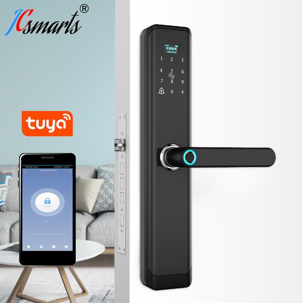smart electronic lock fingerprint door lock security intelligent biometric wifi with tuya app unlock
smart electronic lock fingerprint door lock security intelligent biometric wifi with tuya app unlock