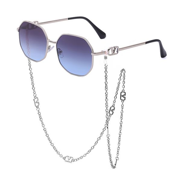 chain sunglasses fashionable to prevent lanyard irregular sunglasses women's trend, White;black
chain sunglasses fashionable to prevent lanyard irregular sunglasses women's trend, White;black
