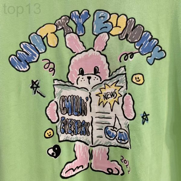 women's t-shirt designer chaopai 22 spring and summer new niche design versatile casual loose lovely bunny rabbit letter short sleeve t, White
women's t-shirt designer chaopai 22 spring and summer new niche design versatile casual loose lovely bunny rabbit letter short sleeve t, White
