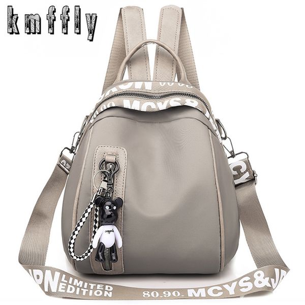 waterproof nylon women backpack zipper school bags for teenagers girls small pendant female multifunction rucksack 220817
waterproof nylon women backpack zipper school bags for teenagers girls small pendant female multifunction rucksack 220817