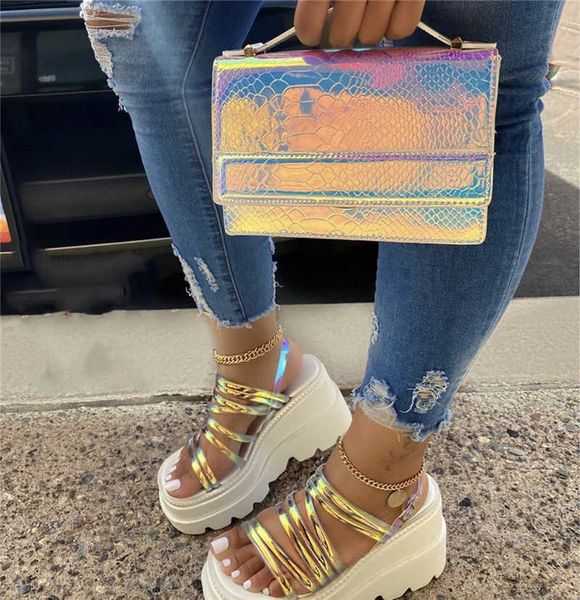 elegant women handbag match sandals unique design laser bags and summer shoes sets for selling
elegant women handbag match sandals unique design laser bags and summer shoes sets for selling