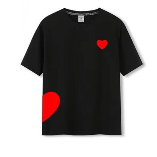 new men's t shirts short sleeve women's t shirt red heart set summer letter print tee hip hop style with tote bag polo, White;black
new men's t shirts short sleeve women's t shirt red heart set summer letter print tee hip hop style with tote bag polo, White;black