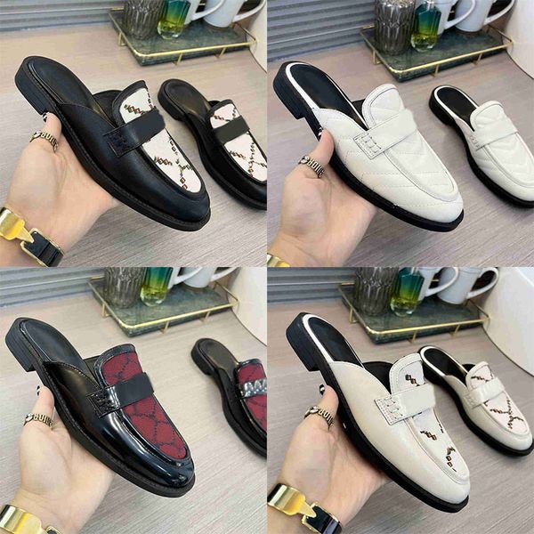 2022 designer sandals mules women loafers women loafer half care sandal princetown genuine leather flats buckle bees snake pattern with box, Black
2022 designer sandals mules women loafers women loafer half care sandal princetown genuine leather flats buckle bees snake pattern with box, Black
