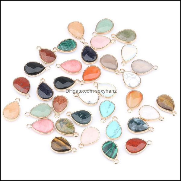 charms jewelry findings components wholesale water drop shape natural stone rose quartz/tiger eyes pendant diy for dr dhyak, Bronze;silver
charms jewelry findings components wholesale water drop shape natural stone rose quartz/tiger eyes pendant diy for dr dhyak, Bronze;silver