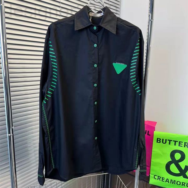 men's casual shirts designer american bv fashion color matching shirt long sleeve 2022 new loose women's casual spring and summer, White;black
men's casual shirts designer american bv fashion color matching shirt long sleeve 2022 new loose women's casual spring and summer, White;black