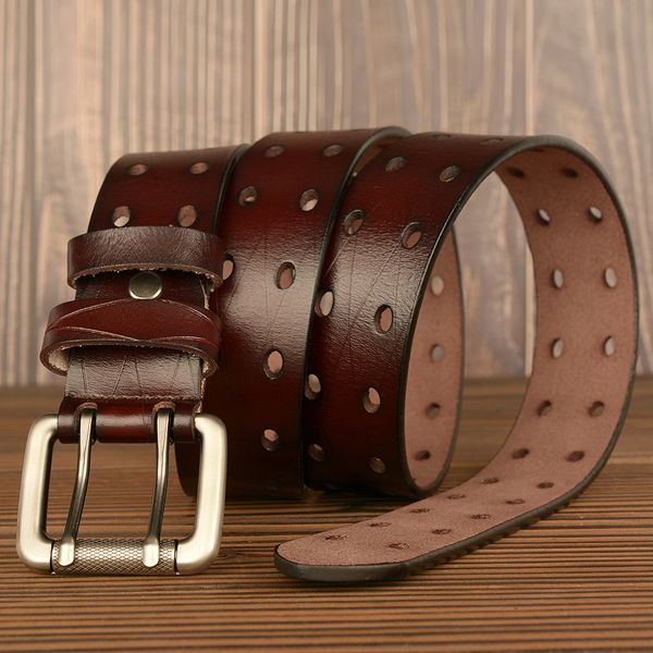 factory new double pin buckle men's belt leather personality belt men casual jeans belts for mens designer 2022, Black;brown
factory new double pin buckle men's belt leather personality belt men casual jeans belts for mens designer 2022, Black;brown