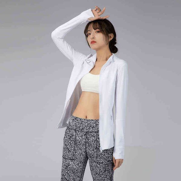 women athletic yoga sport shirts fit long sleeved fitness coat with thumb holes gym jacket
women athletic yoga sport shirts fit long sleeved fitness coat with thumb holes gym jacket
