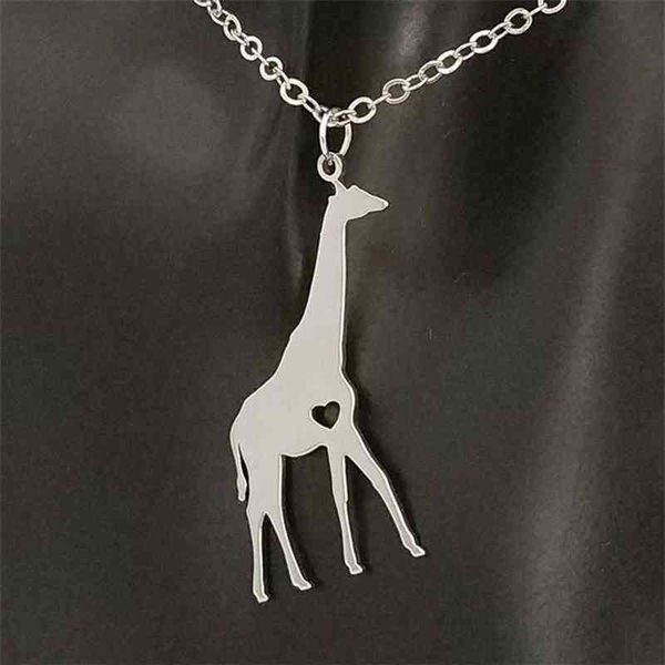 steel stainless golden giraffe pendant necklace animal necklace silver men and women jewelry valentine's day gift322d
steel stainless golden giraffe pendant necklace animal necklace silver men and women jewelry valentine's day gift322d