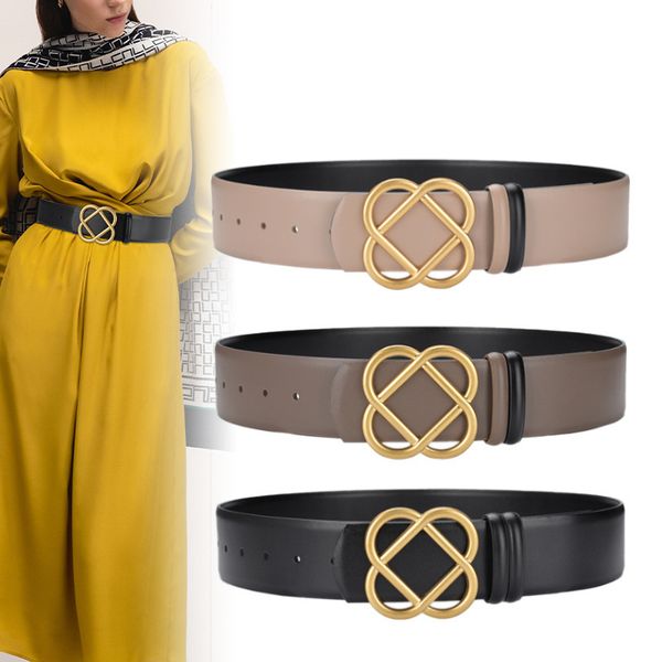 versatile leather waist cover women's dress with decorative windbreaker belt women's waist fashion wide belt, Black;brown
versatile leather waist cover women's dress with decorative windbreaker belt women's waist fashion wide belt, Black;brown