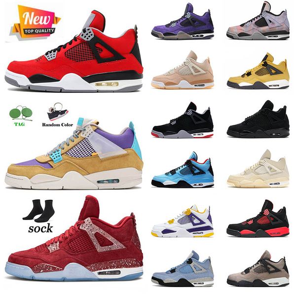 4 4s basketball shoes jumpman guava ice lightning kaws grey shimmer green metallic zen master canyon purple womens mens sneakers trainers si, White;red
4 4s basketball shoes jumpman guava ice lightning kaws grey shimmer green metallic zen master canyon purple womens mens sneakers trainers si, White;red