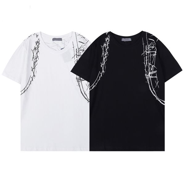 1luxury designer men's t-shirts dress shirt summer men's and women's with monogrammed casual fashion streetwear multiple colo, White;black
1luxury designer men's t-shirts dress shirt summer men's and women's with monogrammed casual fashion streetwear multiple colo, White;black