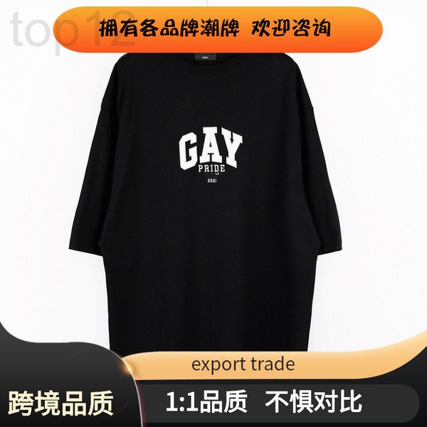 men's t-shirts designer 2021 summer new paris b family short sleeve t-shirt gay embroidery loose men's and women's same sharp, White;black
men's t-shirts designer 2021 summer new paris b family short sleeve t-shirt gay embroidery loose men's and women's same sharp, White;black