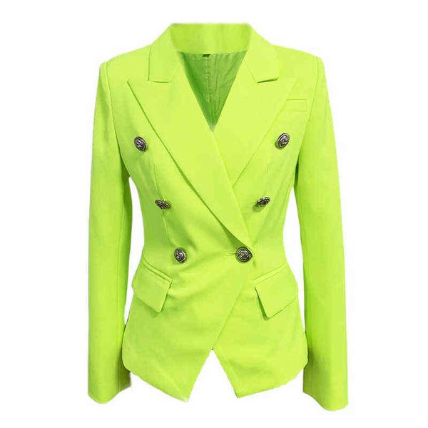 fluorescent green yellow blazer women designer office formal double breasted buttons blazers jacket dropshipping j220813, White;black
fluorescent green yellow blazer women designer office formal double breasted buttons blazers jacket dropshipping j220813, White;black