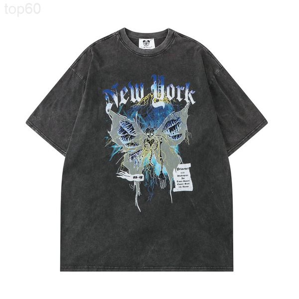 men's t-shirts designer meichao brand high street leisure t-shirt 220g cotton washing water used butterfly skeleton loose short sleeve, White;black
men's t-shirts designer meichao brand high street leisure t-shirt 220g cotton washing water used butterfly skeleton loose short sleeve, White;black