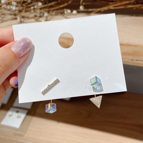 dangle & chandelier 2022 contracted shiny crystal elegant trendy women drop earrings joker fine geometric modelling sweet asymmetric, Silver
dangle & chandelier 2022 contracted shiny crystal elegant trendy women drop earrings joker fine geometric modelling sweet asymmetric, Silver