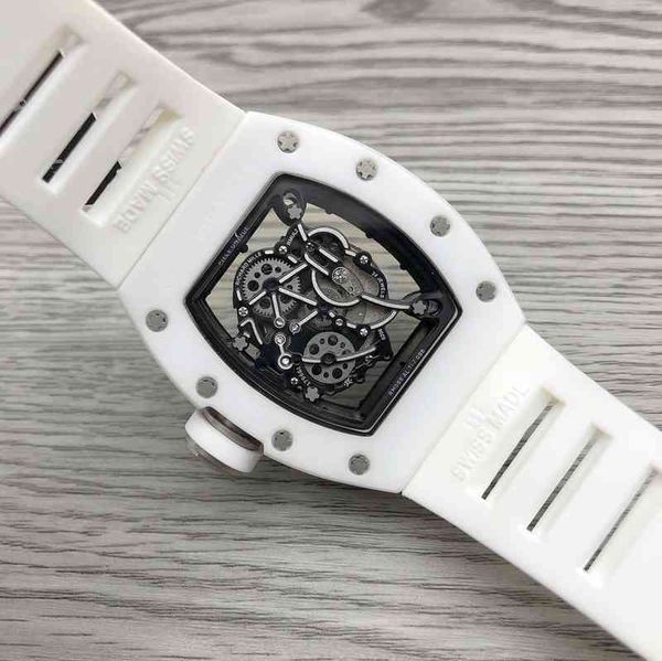 luxury mens mechanical watch rm055 special automatic machinery u6yj semi ceramic material swiss movement wristwatches, Slivery;golden
luxury mens mechanical watch rm055 special automatic machinery u6yj semi ceramic material swiss movement wristwatches, Slivery;golden
