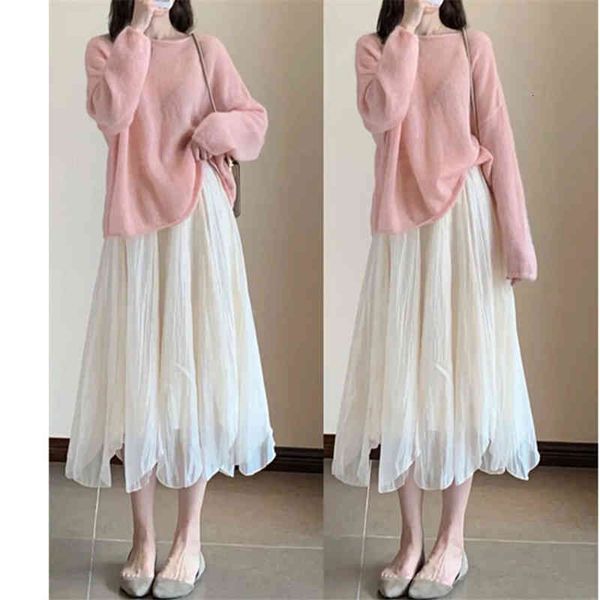 women's two piece pants early autumn style celebrity small fragrance foreign french temperament sweater chiffon dress sub suit female x, White
women's two piece pants early autumn style celebrity small fragrance foreign french temperament sweater chiffon dress sub suit female x, White