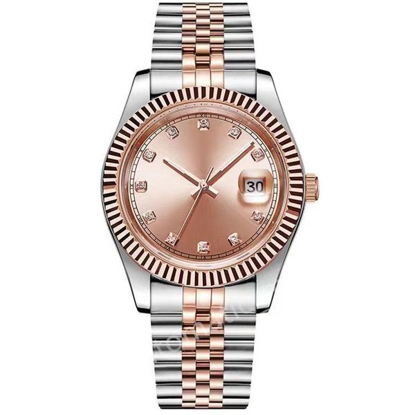 ladies mens watches 36mm/41mm folding oyster datejust sapphire automatic mechanical luxury wristwatch golden stainless steel waterproof wome, Slivery;brown
ladies mens watches 36mm/41mm folding oyster datejust sapphire automatic mechanical luxury wristwatch golden stainless steel waterproof wome, Slivery;brown