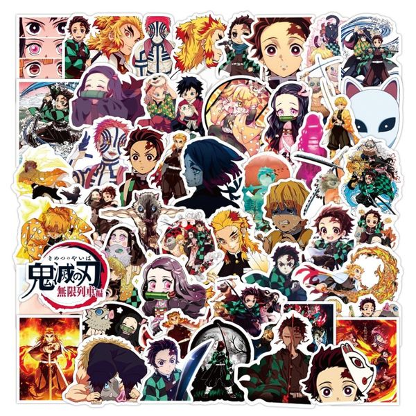50pcs/lot demon slayer stickers graffiti stickers for diy luggage lapskateboard motorcycle bicycle sticker
50pcs/lot demon slayer stickers graffiti stickers for diy luggage lapskateboard motorcycle bicycle sticker