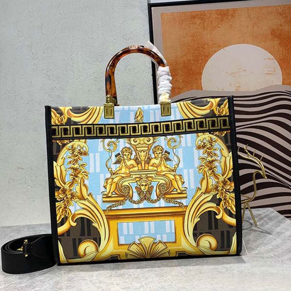 doodle tote bag sunshine totes bags travel shopping bag cowhide genuine leather gold baroque print embroidered letter strap tortoiseshell ha
doodle tote bag sunshine totes bags travel shopping bag cowhide genuine leather gold baroque print embroidered letter strap tortoiseshell ha