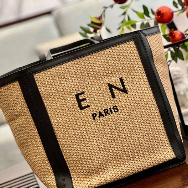 designer women canvas tote shopping bag paris brand straw embroidered totes handbags lady beach vacation shoulder handbag luxurys designers
designer women canvas tote shopping bag paris brand straw embroidered totes handbags lady beach vacation shoulder handbag luxurys designers