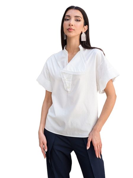 motf premium cotton frill trim i2qj#, White 
motf premium cotton frill trim i2qj#, White