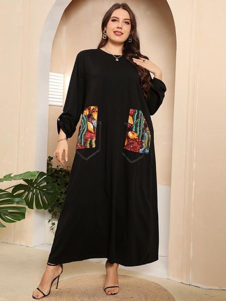 casual dresses spring women long sleeve dress floral print patchwork elegant maxi loose oversize plus size clothingcasual, Black;gray
casual dresses spring women long sleeve dress floral print patchwork elegant maxi loose oversize plus size clothingcasual, Black;gray