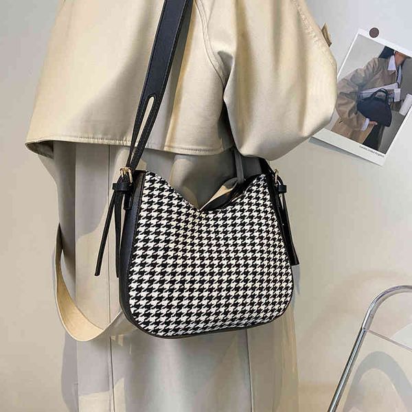 women's bag new bird lattice messenger bag versatile simple style shoulder bag purses_6sft