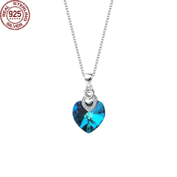 new s925 zircon blue ocean heart pendant with sterling silver inlaid austrian crystal for valentine's day gift women western jewelry
new s925 zircon blue ocean heart pendant with sterling silver inlaid austrian crystal for valentine's day gift women western jewelry