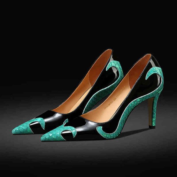 dress shoes spring and summer women's shoes pointed thin heels high color matching temperament formal dress banquet mother fashion 564f, Black
dress shoes spring and summer women's shoes pointed thin heels high color matching temperament formal dress banquet mother fashion 564f, Black