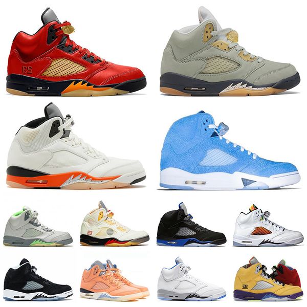 5s jumpman basketballs shoes 5 designer sneakers mars for her easter trainers raging bull sports blue bird racer blue green bean men concord, White;red
5s jumpman basketballs shoes 5 designer sneakers mars for her easter trainers raging bull sports blue bird racer blue green bean men concord, White;red