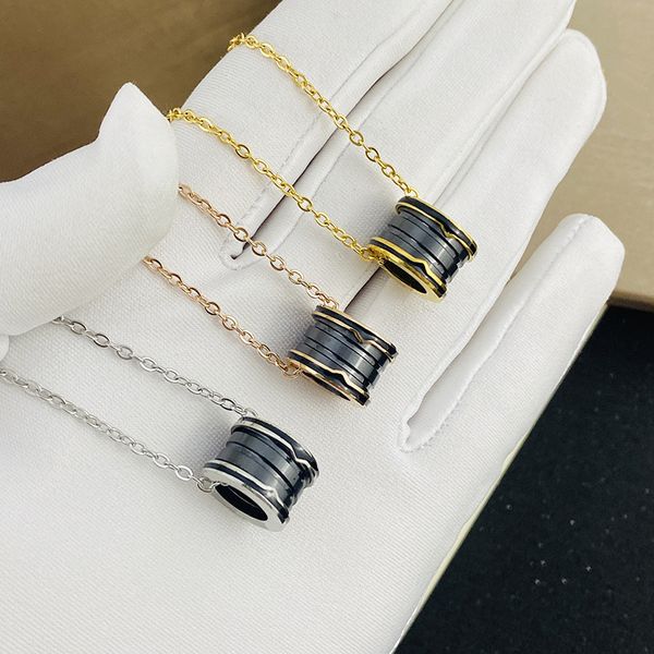 europe america fashion style men lady women stainless steel 18k gold engraved b letter inlay matte black ceramic pendant chain necklace, Silver
europe america fashion style men lady women stainless steel 18k gold engraved b letter inlay matte black ceramic pendant chain necklace, Silver