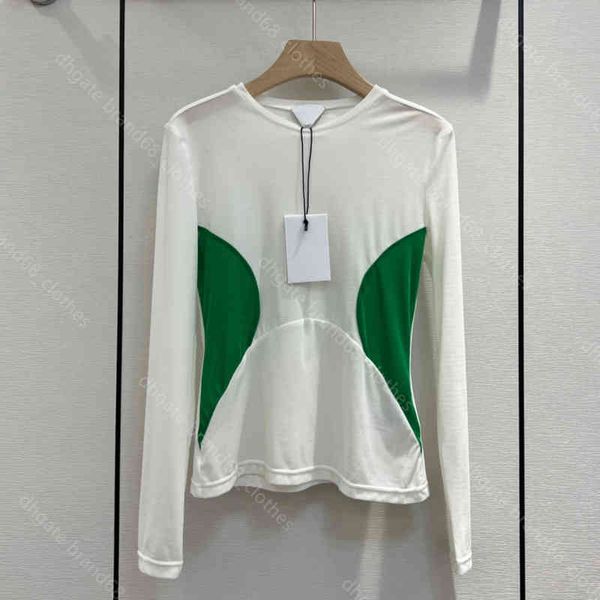 22ss high end women cotton t shirt summer designer long sleeve bottoming shirt can be worn outside stitching letter logo simple tee casual p, White
22ss high end women cotton t shirt summer designer long sleeve bottoming shirt can be worn outside stitching letter logo simple tee casual p, White