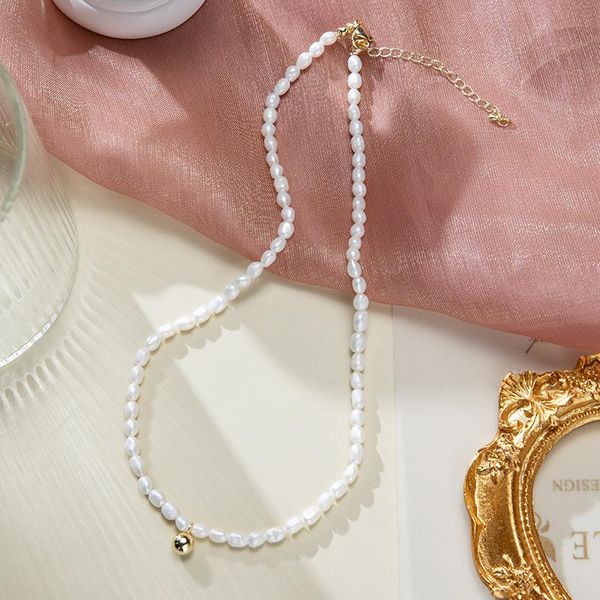 fashion choker necklace pendant necklaces jewelry light luxury jinding pearl freshwater first accessories does not fade jlldbg, Silver
fashion choker necklace pendant necklaces jewelry light luxury jinding pearl freshwater first accessories does not fade jlldbg, Silver