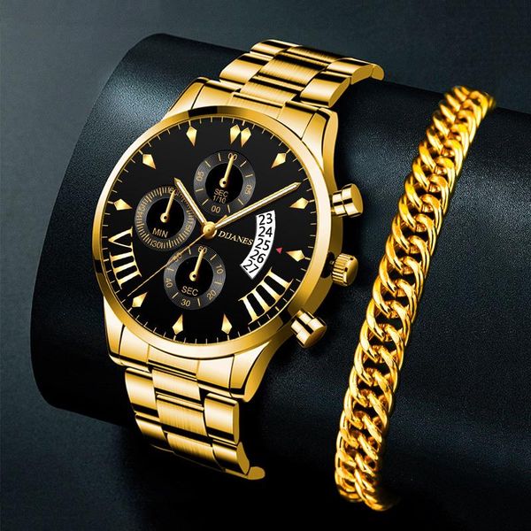 luxury watches for men business stainless steel quartz bracelet watch mens fashion sport casual date calendar clock reloj hombre, Slivery;brown
luxury watches for men business stainless steel quartz bracelet watch mens fashion sport casual date calendar clock reloj hombre, Slivery;brown