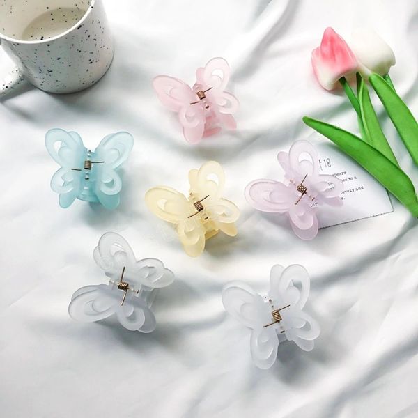 mini butterfly hair claw for women girls matte hair accessories sweet hair clips simple clamps chic headwear, Slivery;white
mini butterfly hair claw for women girls matte hair accessories sweet hair clips simple clamps chic headwear, Slivery;white