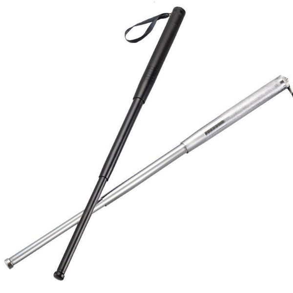 self defense telescopic stick edc designers three section four alloy steel 26 inch uj2h, Silver
self defense telescopic stick edc designers three section four alloy steel 26 inch uj2h, Silver