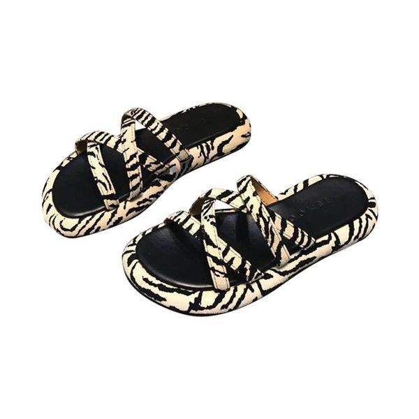 summer female slipper fashionable new style zebra grain is lovely outside wear thick bottom comfortable individual character beach sandal, Black
summer female slipper fashionable new style zebra grain is lovely outside wear thick bottom comfortable individual character beach sandal, Black