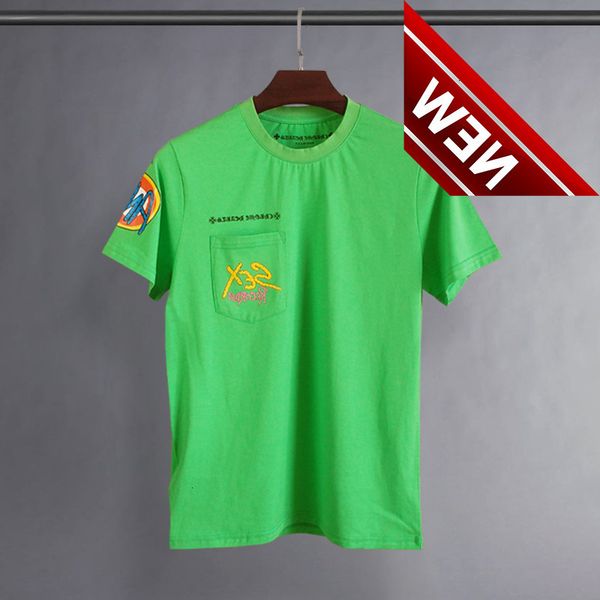 50% off discount ch chao br men's women's spring and summer green graffiti printing pure cotton high street loose neck short sleev, White;black
50% off discount ch chao br men's women's spring and summer green graffiti printing pure cotton high street loose neck short sleev, White;black
