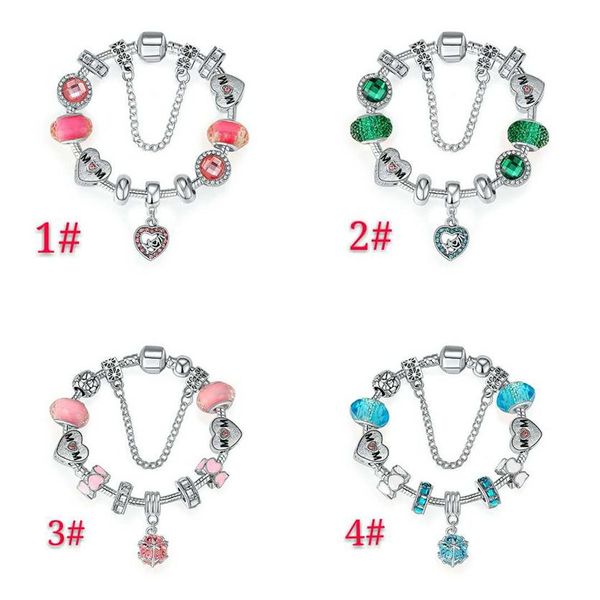 18-21cm mom bracelet 925 silver bracelets charms beaded fit for snake chain diy mother day jewelry accessories for women with box2659, Golden;silver
18-21cm mom bracelet 925 silver bracelets charms beaded fit for snake chain diy mother day jewelry accessories for women with box2659, Golden;silver