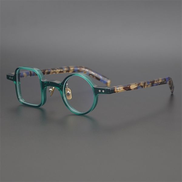 shop eyeglasses onlines glasses frame square round personalized plate myopia handmade art glasses frame for men and women, White;black
shop eyeglasses onlines glasses frame square round personalized plate myopia handmade art glasses frame for men and women, White;black