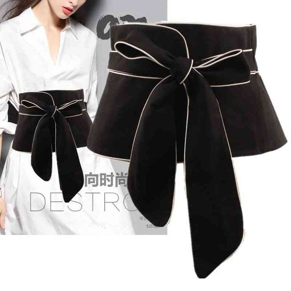 belts fashion ultra wide versatile waist belt women's fashion decorative windbreaker bandage women 57t1, Black;brown
belts fashion ultra wide versatile waist belt women's fashion decorative windbreaker bandage women 57t1, Black;brown