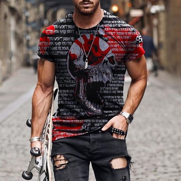 personality 3d printing mens tshirt skull pattern for men demon streetwear handsome oneck short sleeves casual tshirt tee 220607, White;black
personality 3d printing mens tshirt skull pattern for men demon streetwear handsome oneck short sleeves casual tshirt tee 220607, White;black