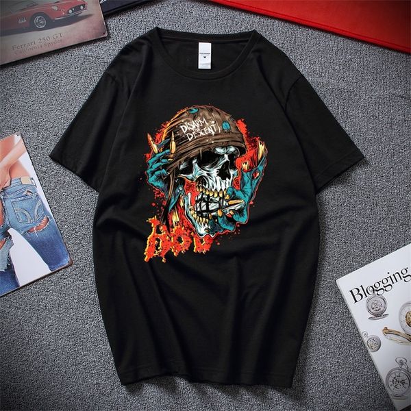 fashion summer horror skull print mens tshirt oneck short sleeve casual breathable oversized male t shirt men clothing 220624, White;black
fashion summer horror skull print mens tshirt oneck short sleeve casual breathable oversized male t shirt men clothing 220624, White;black