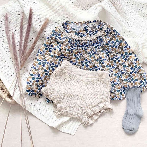 baby clothes set spring autumn infant girls outfits blouse + knitted shorts toddler clothes for girl baby outfits tracksuit aa220323, White
baby clothes set spring autumn infant girls outfits blouse + knitted shorts toddler clothes for girl baby outfits tracksuit aa220323, White