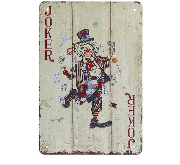 vintage poker wall decor metal sign retro tin sign wall decorative signs for home cafe pub bar shop 12x8 inch joker
vintage poker wall decor metal sign retro tin sign wall decorative signs for home cafe pub bar shop 12x8 inch joker