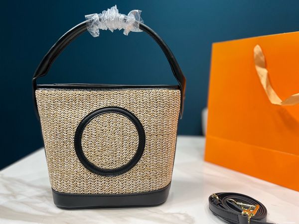 2022 beach straw bucket bag summer casual rattan women's handbag wicker weave leather handbag large capacity ladies crossbody travel wa
2022 beach straw bucket bag summer casual rattan women's handbag wicker weave leather handbag large capacity ladies crossbody travel wa