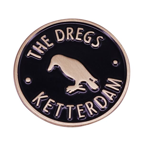 six of crows inspired pin show to the world you are a member dregs crew the greatest gang in ketterdam, Blue
six of crows inspired pin show to the world you are a member dregs crew the greatest gang in ketterdam, Blue