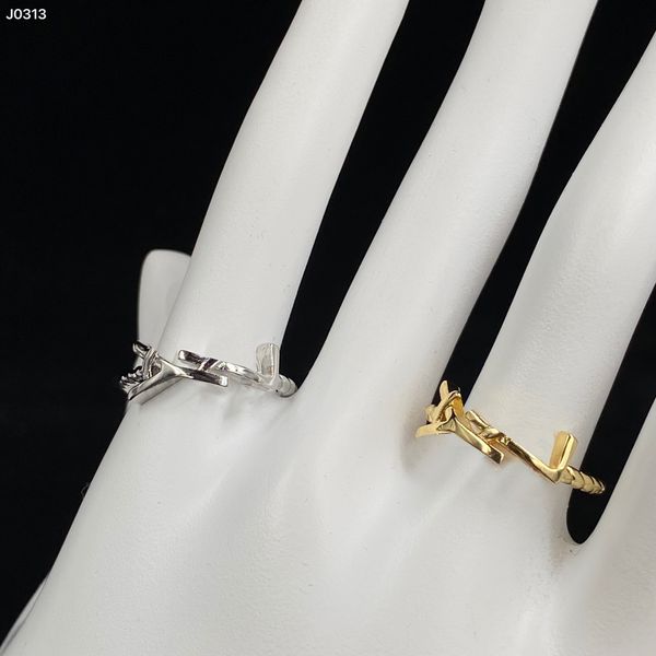 vintage letter pattern silver ring open rings couple versatile men women golden ring with gift box
vintage letter pattern silver ring open rings couple versatile men women golden ring with gift box