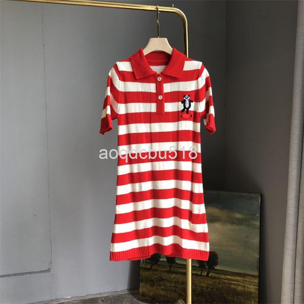 casual dresses knitted dress women's early spring fashion aging stripe lapel a-line skirt, Black;gray
casual dresses knitted dress women's early spring fashion aging stripe lapel a-line skirt, Black;gray